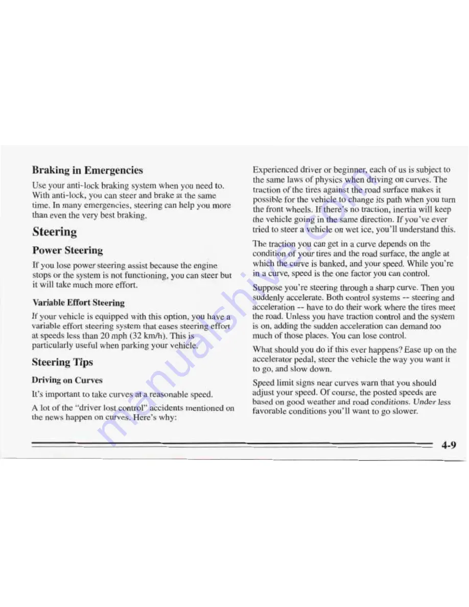 Pontiac 1995 Bonneville Owner'S Manual Download Page 152