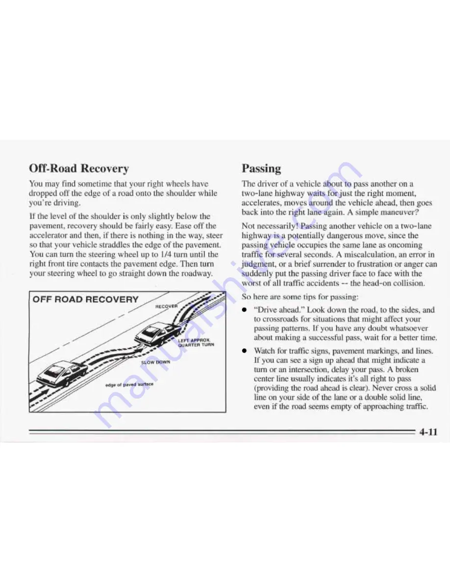 Pontiac 1995 Bonneville Owner'S Manual Download Page 154