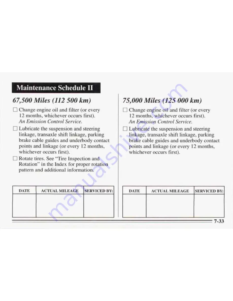 Pontiac 1995 Bonneville Owner'S Manual Download Page 302