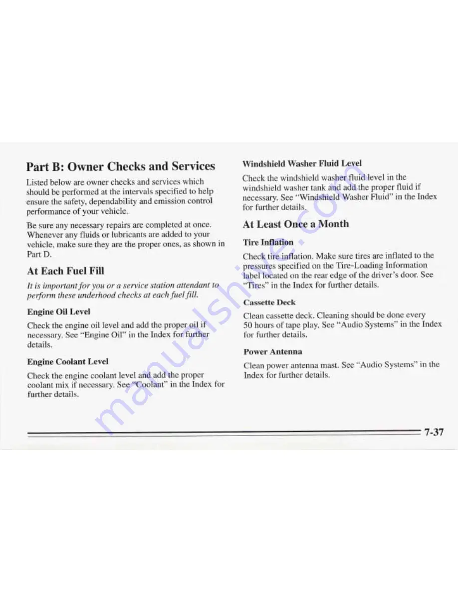 Pontiac 1995 Bonneville Owner'S Manual Download Page 306