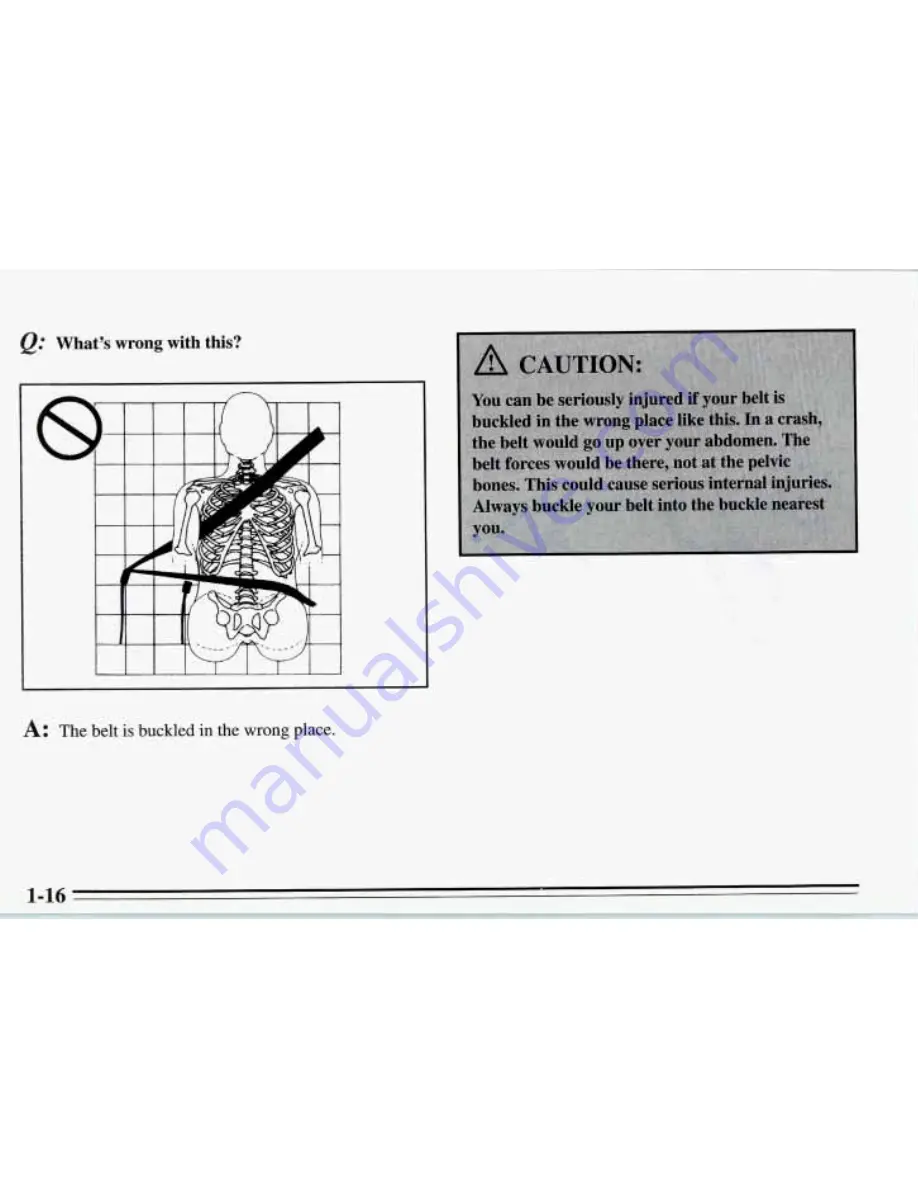 Pontiac 1995 Firebird Owner'S Manual Download Page 23