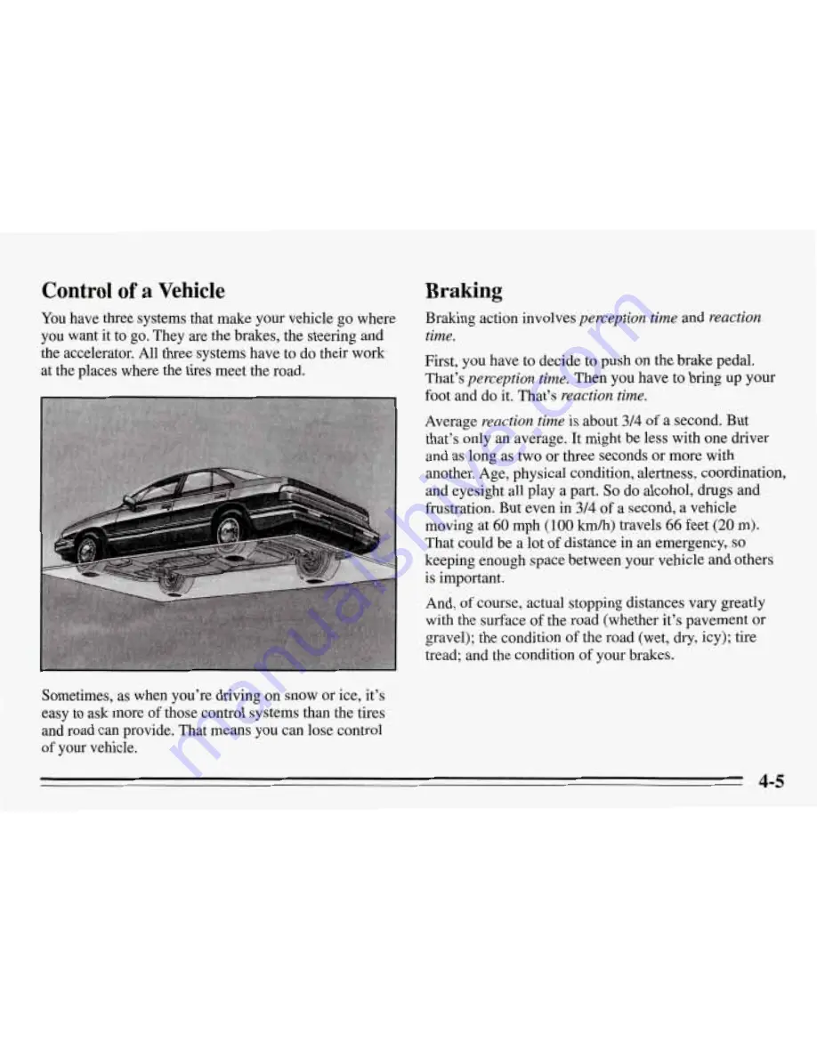 Pontiac 1995 Firebird Owner'S Manual Download Page 156