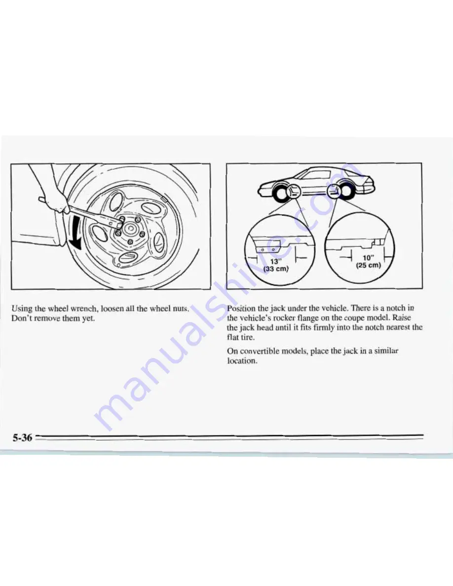 Pontiac 1995 Firebird Owner'S Manual Download Page 225