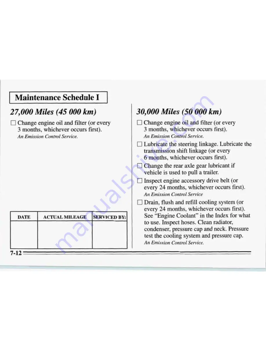 Pontiac 1995 Firebird Owner'S Manual Download Page 319