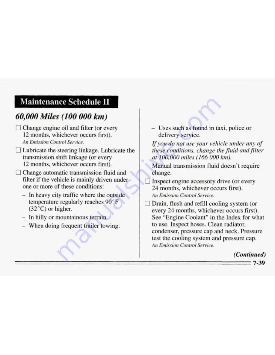 Pontiac 1995 Firebird Owner'S Manual Download Page 346