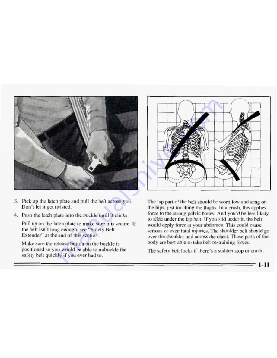 Pontiac 1995 Grand Prix Owner'S Manual Download Page 18