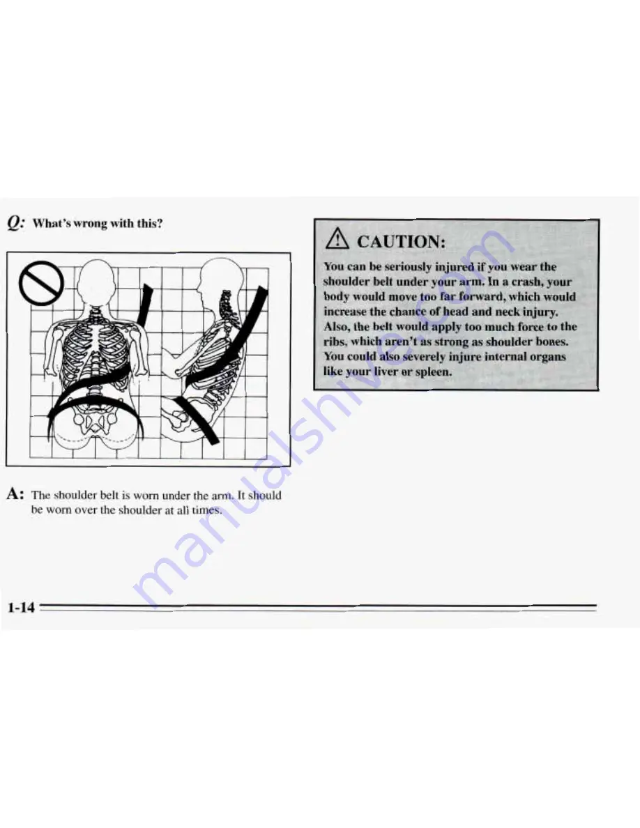 Pontiac 1995 Grand Prix Owner'S Manual Download Page 21