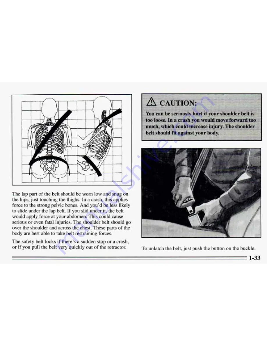 Pontiac 1995 Grand Prix Owner'S Manual Download Page 40