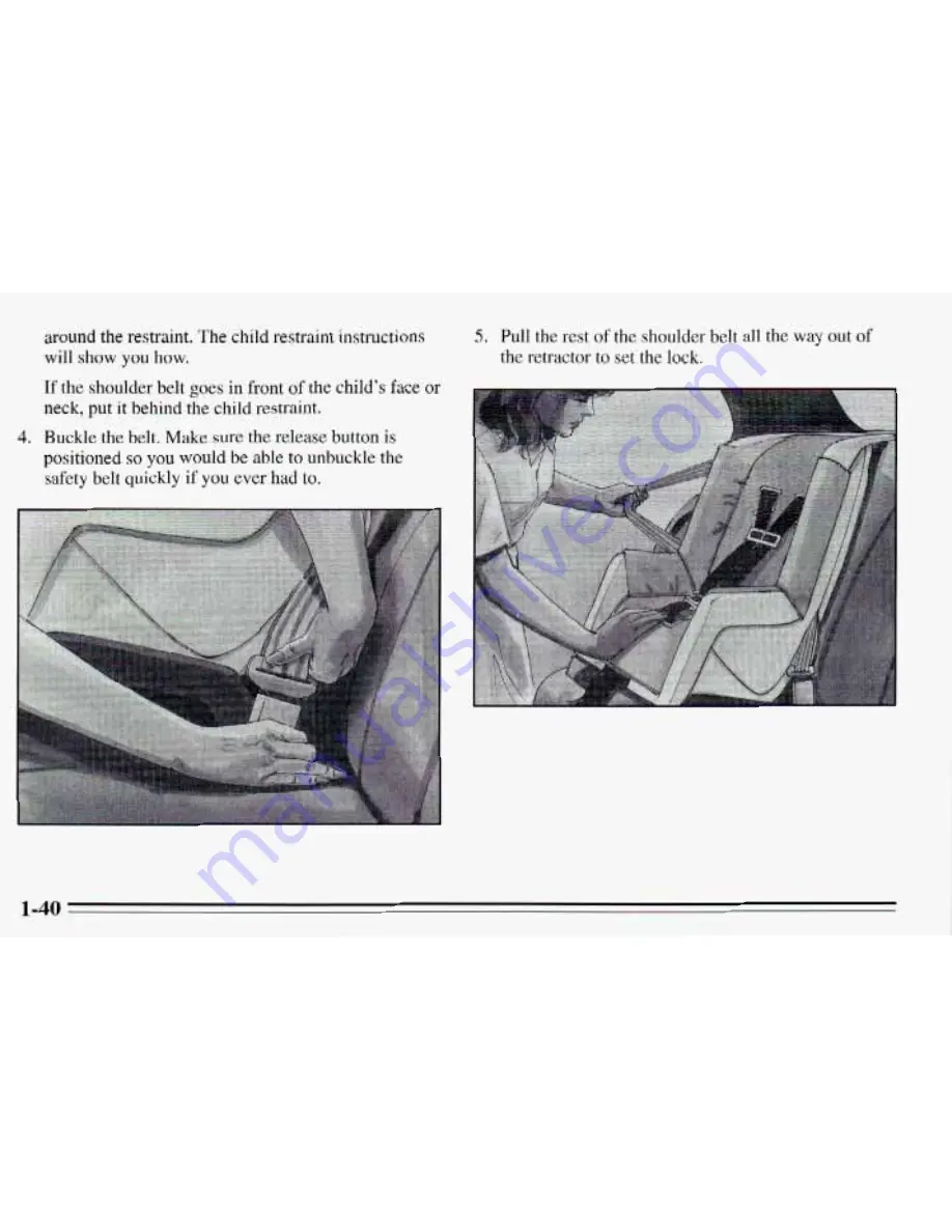 Pontiac 1995 Grand Prix Owner'S Manual Download Page 47