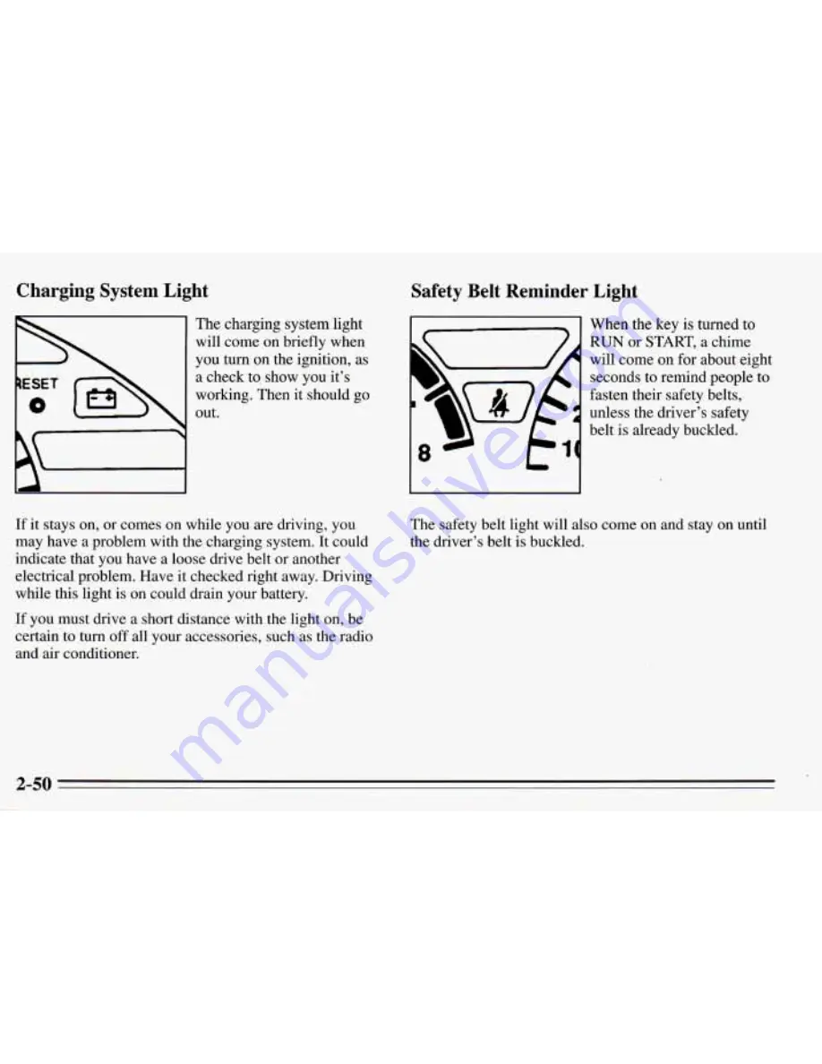 Pontiac 1995 Grand Prix Owner'S Manual Download Page 111