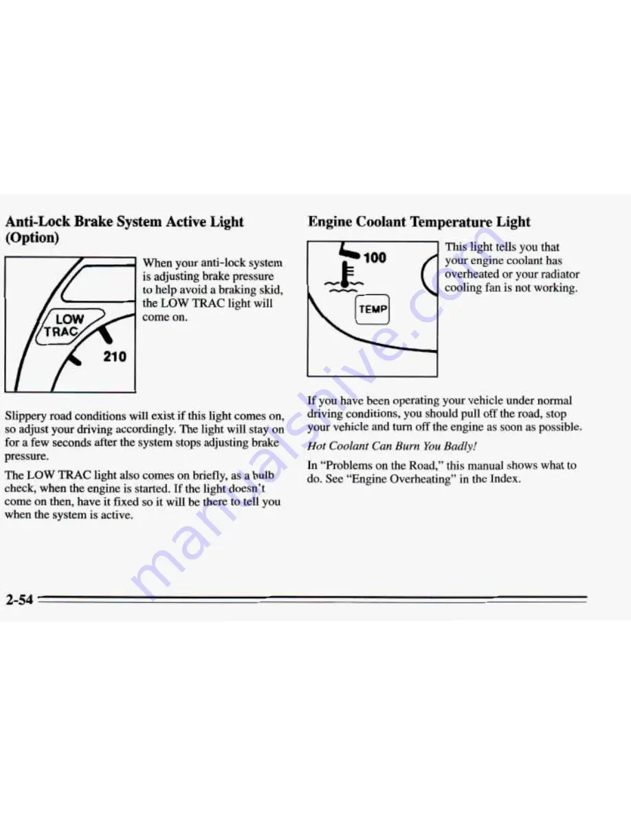 Pontiac 1995 Grand Prix Owner'S Manual Download Page 115