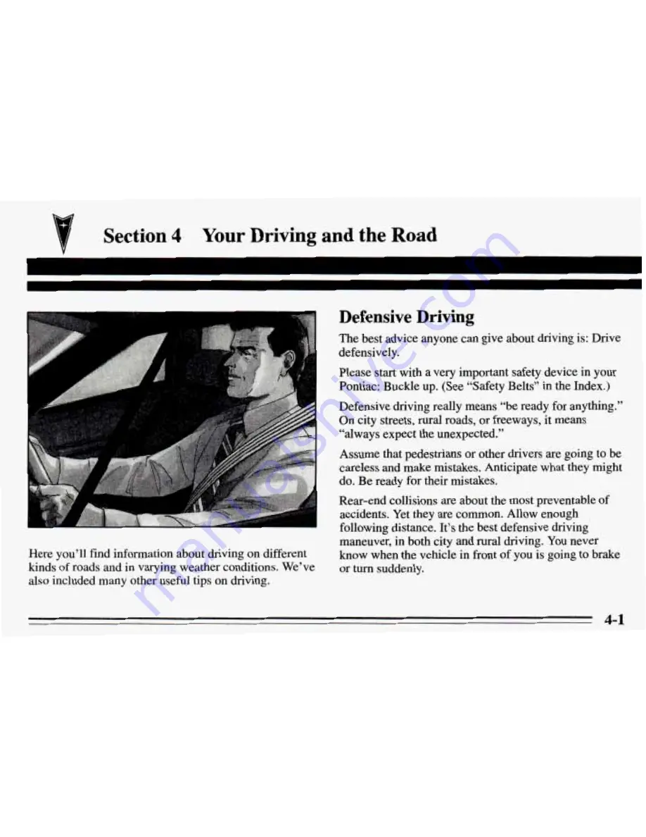 Pontiac 1995 Grand Prix Owner'S Manual Download Page 144