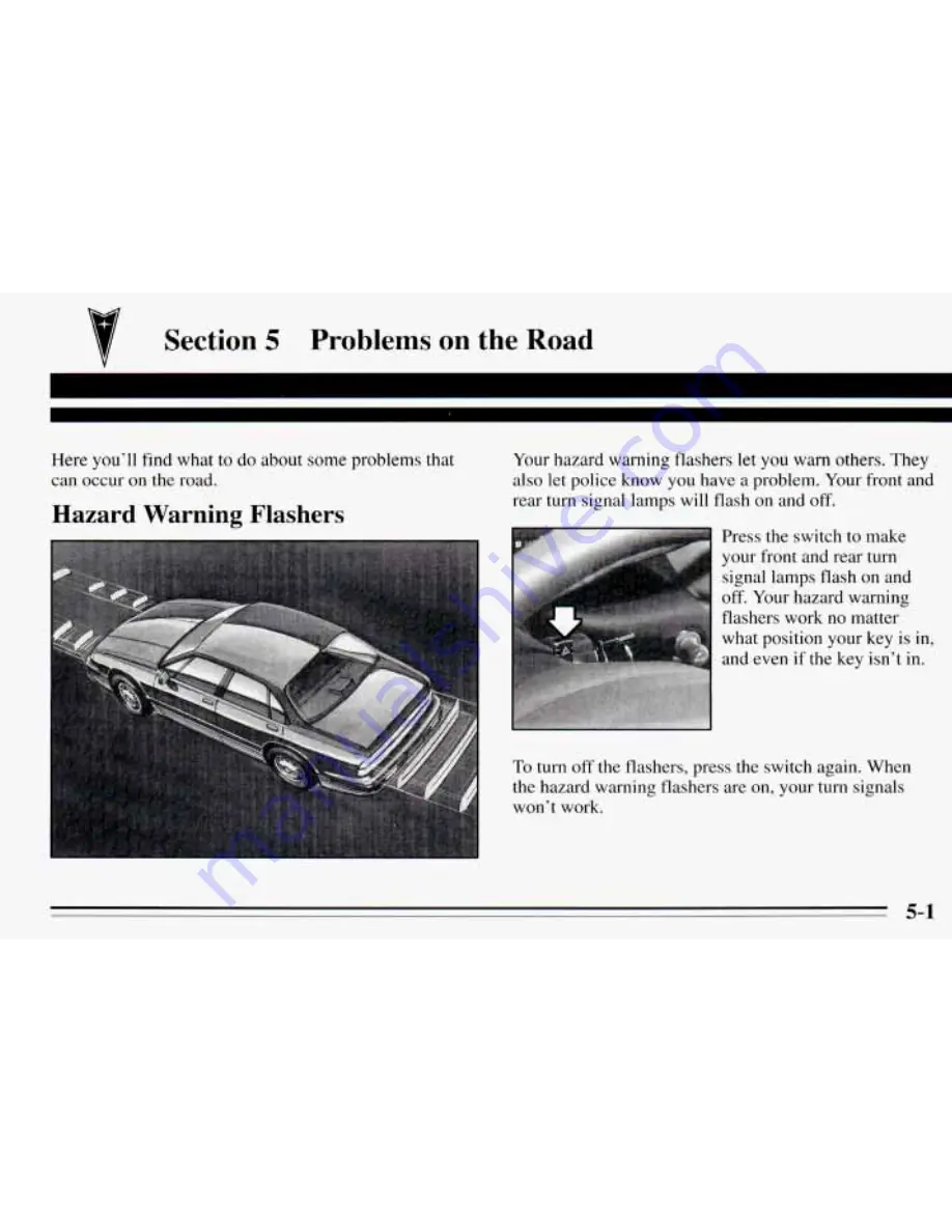 Pontiac 1995 Grand Prix Owner'S Manual Download Page 180