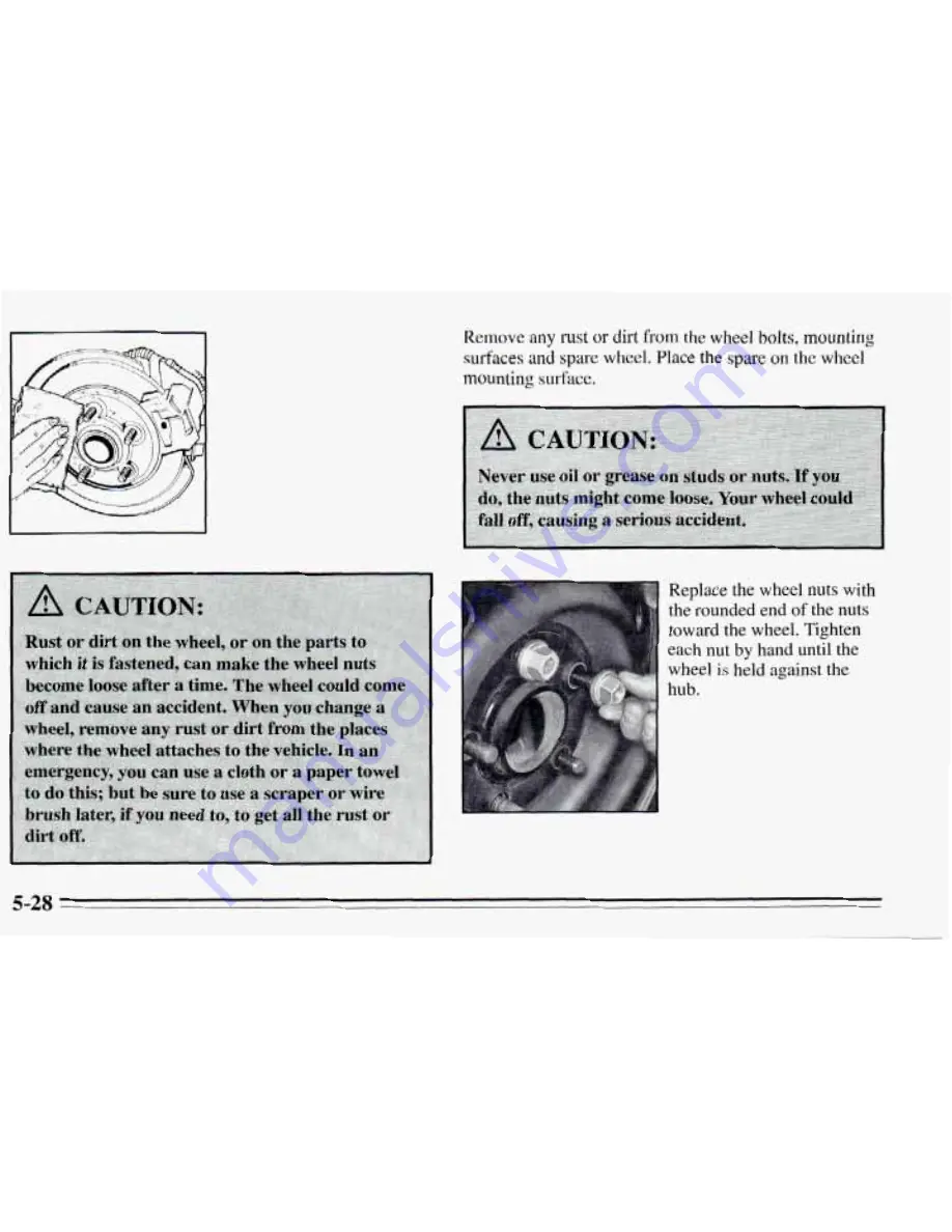 Pontiac 1995 Grand Prix Owner'S Manual Download Page 207