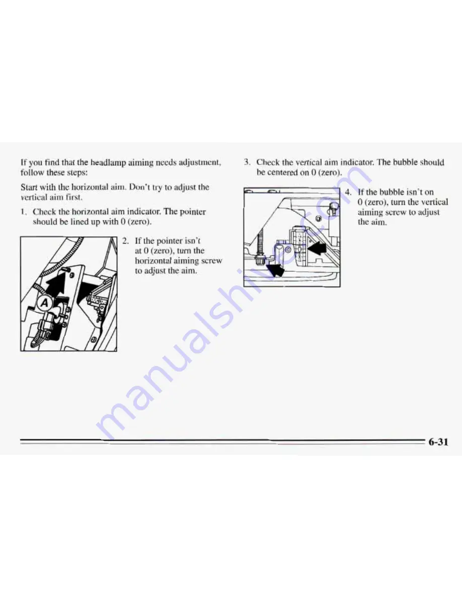 Pontiac 1995 Grand Prix Owner'S Manual Download Page 244