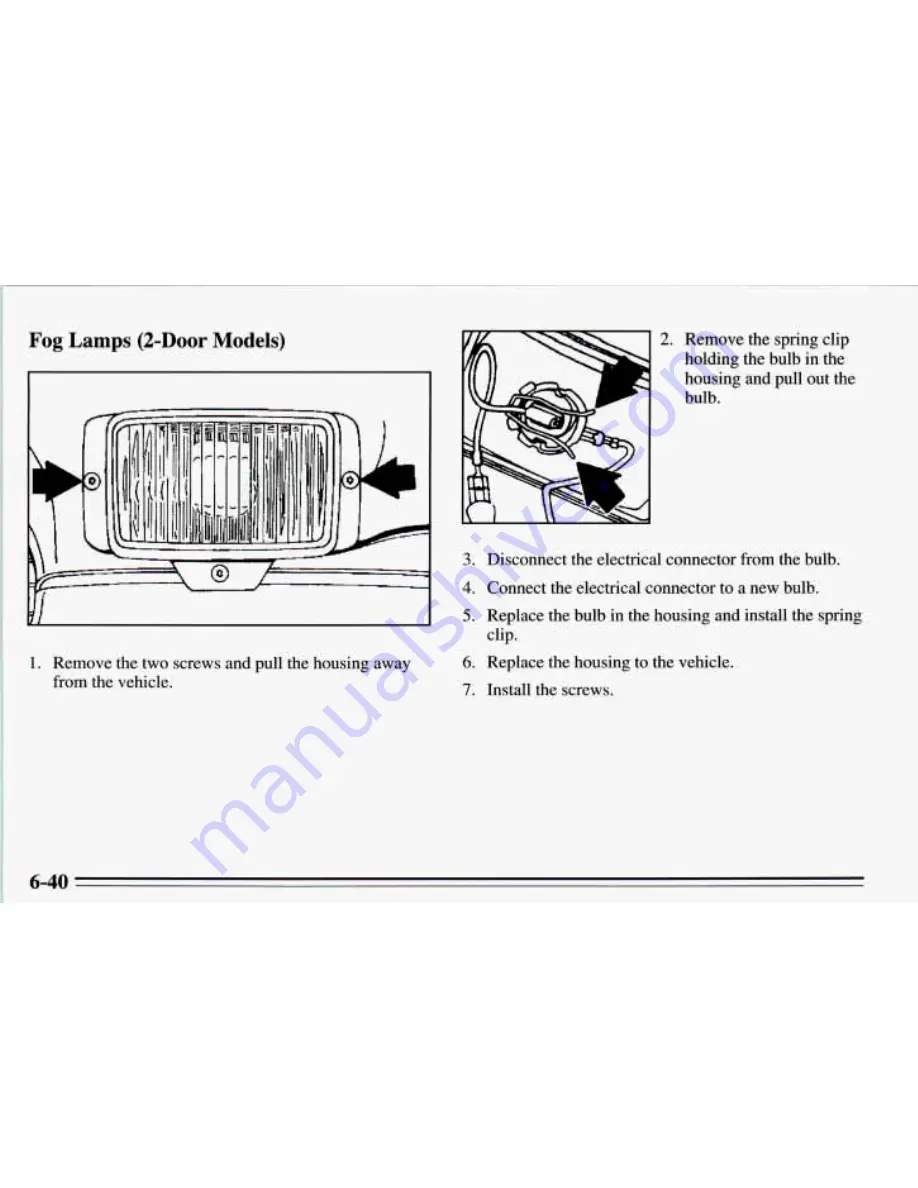 Pontiac 1995 Grand Prix Owner'S Manual Download Page 253