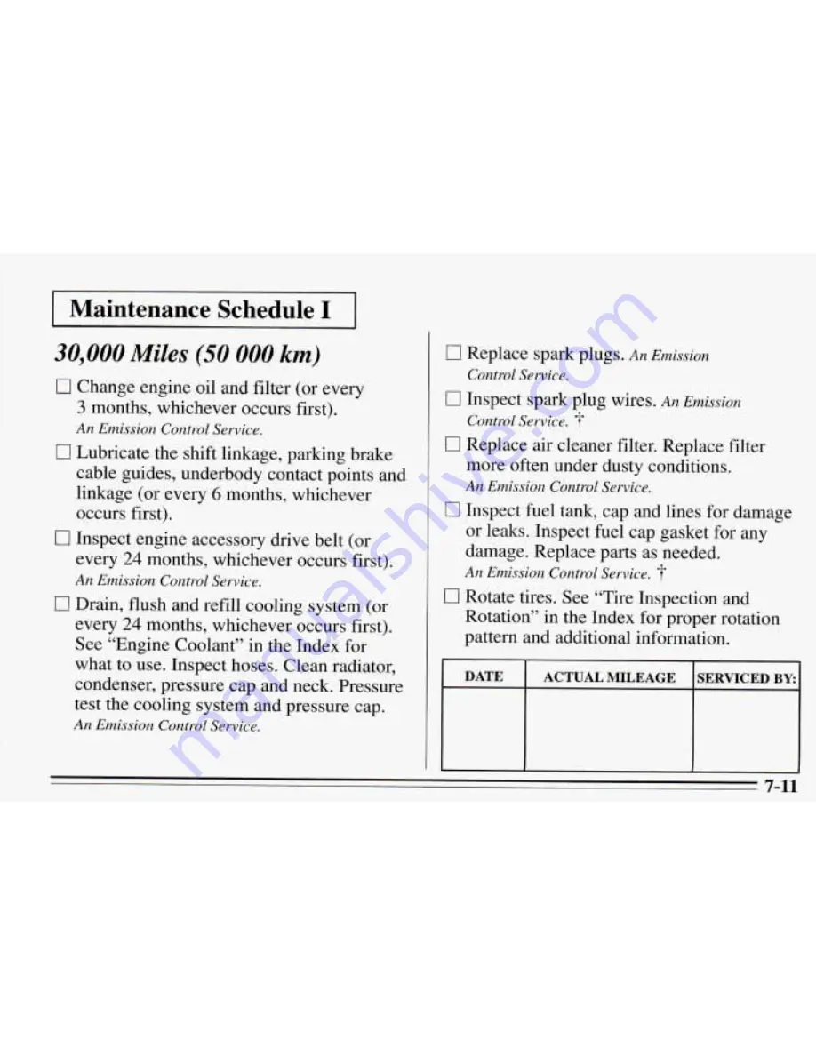 Pontiac 1995 Grand Prix Owner'S Manual Download Page 298