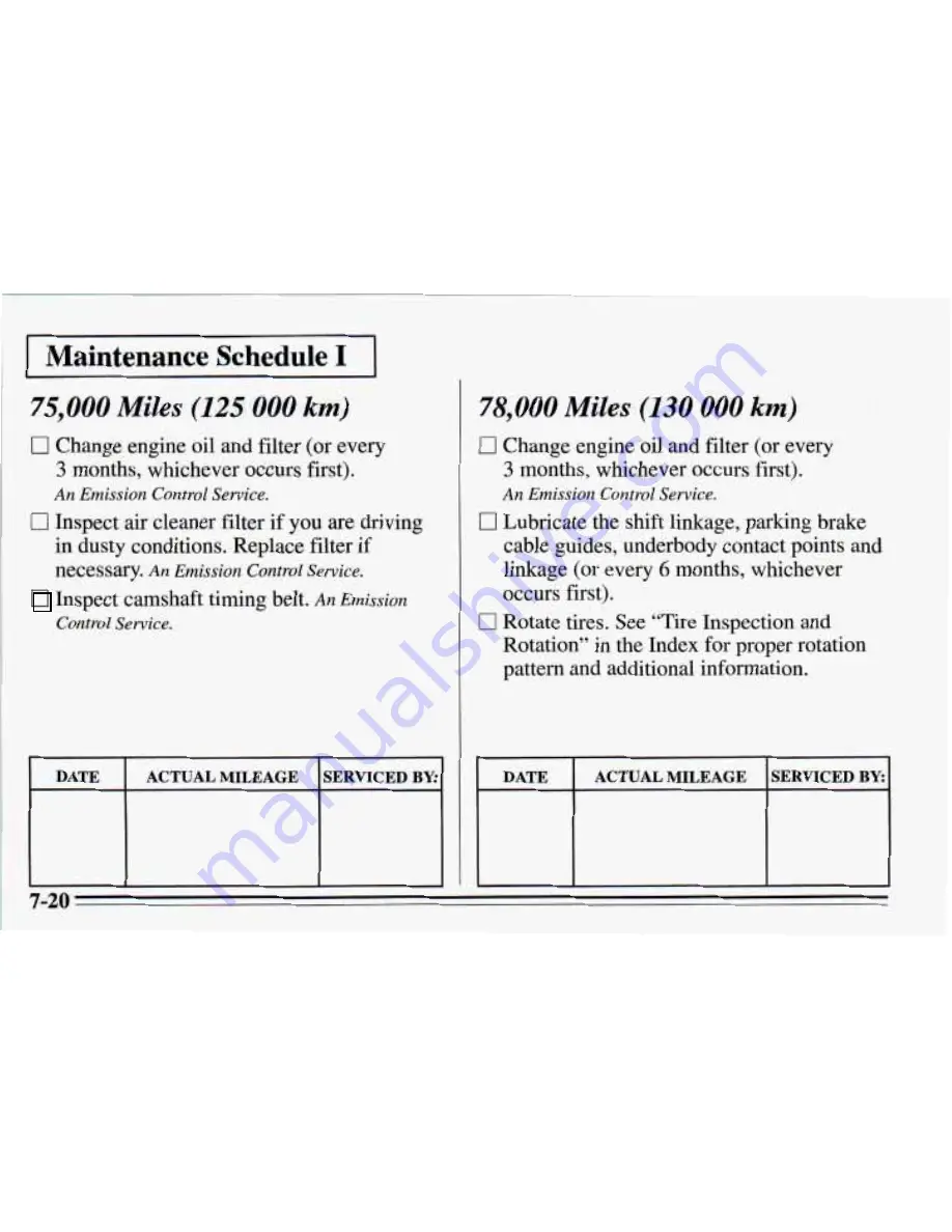 Pontiac 1995 Grand Prix Owner'S Manual Download Page 307