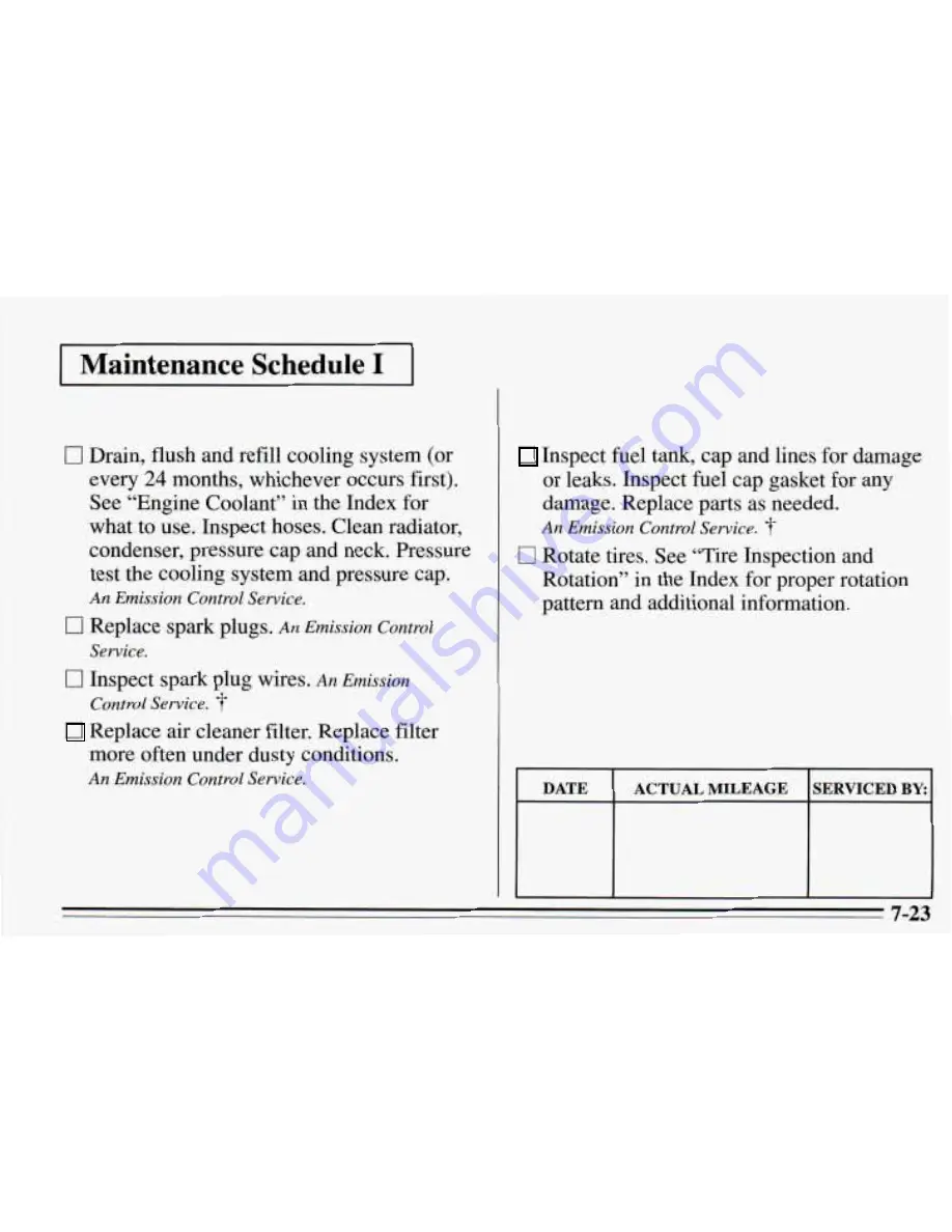 Pontiac 1995 Grand Prix Owner'S Manual Download Page 310