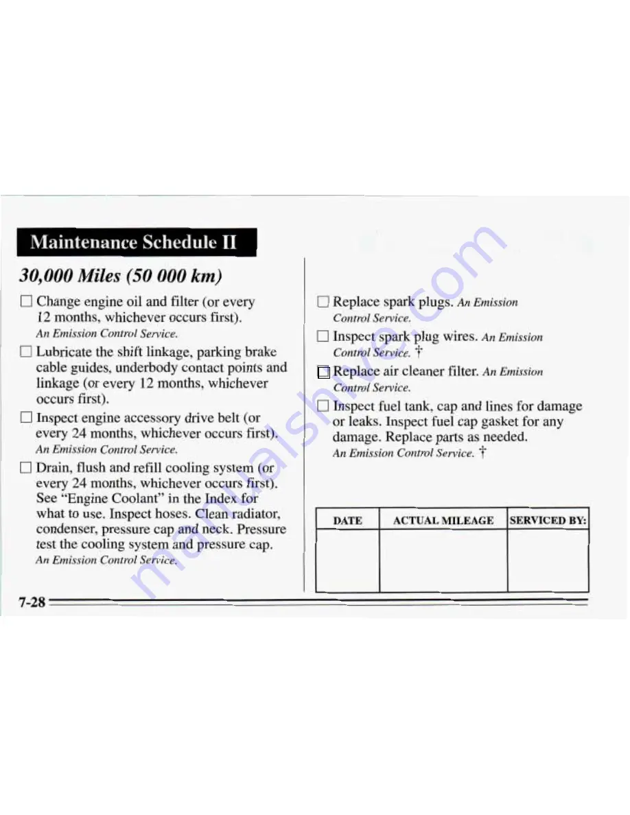 Pontiac 1995 Grand Prix Owner'S Manual Download Page 315