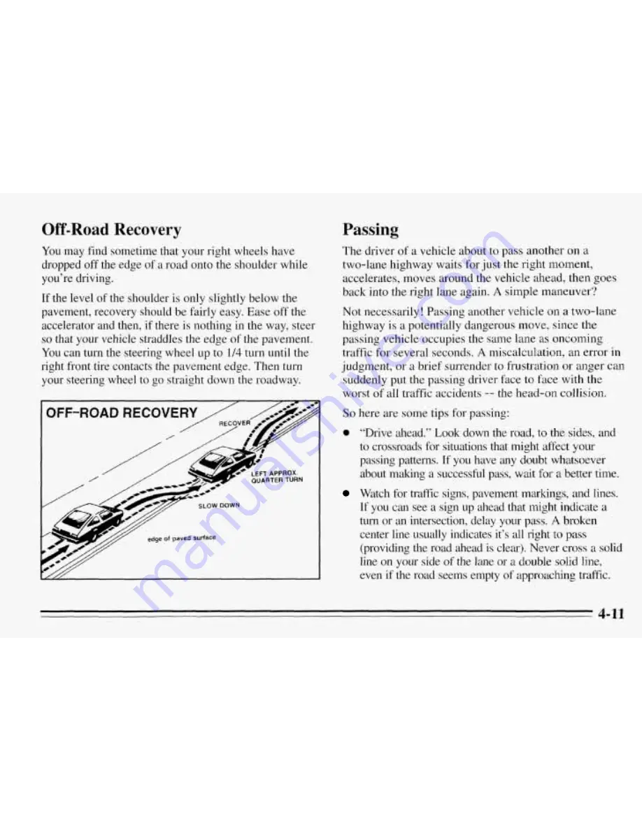 Pontiac 1995 Sunfire Owner'S Manual Download Page 148