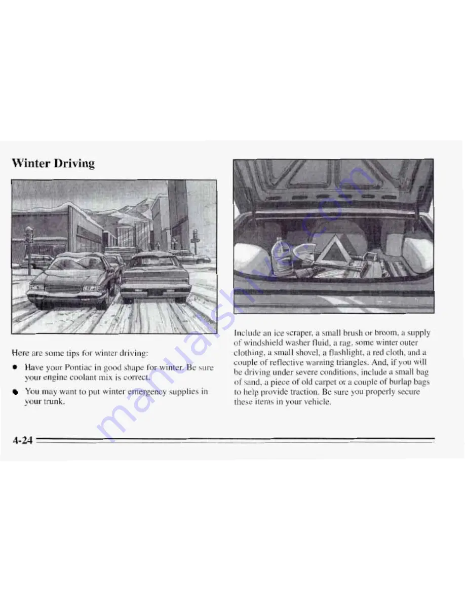 Pontiac 1995 Sunfire Owner'S Manual Download Page 161