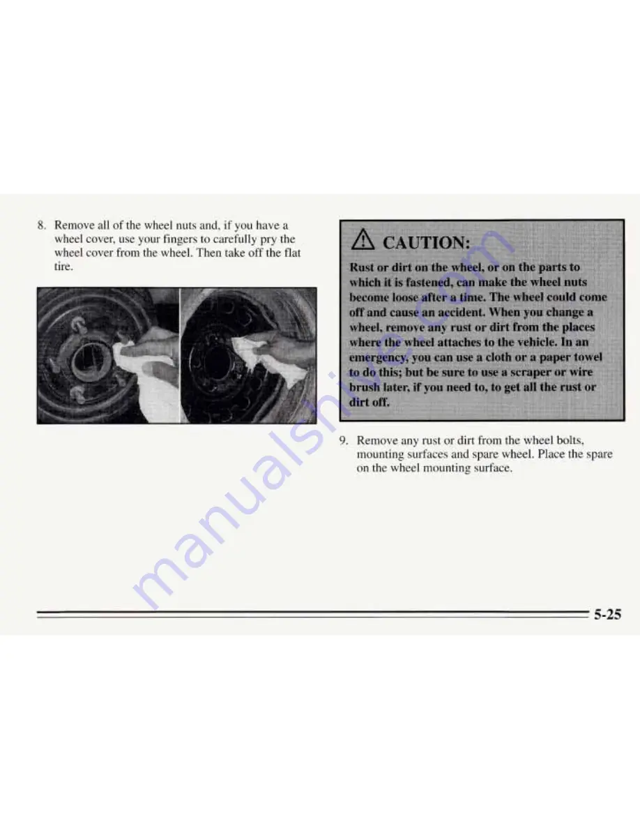 Pontiac 1995 Sunfire Owner'S Manual Download Page 200