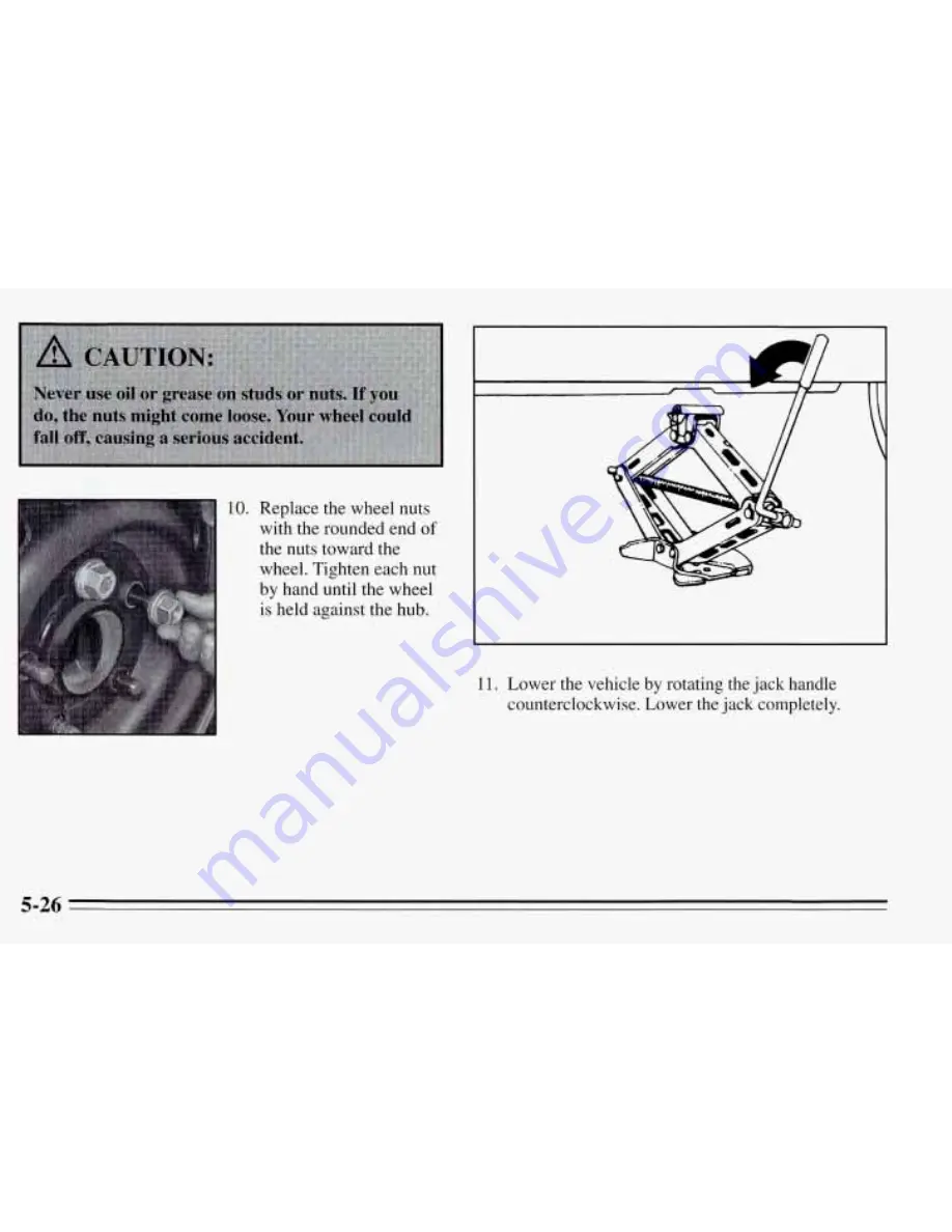 Pontiac 1995 Sunfire Owner'S Manual Download Page 201