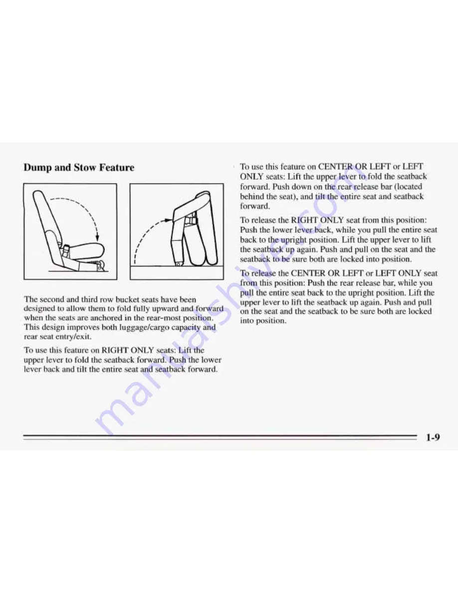 Pontiac 1995 Trans Sport Owner'S Manual Download Page 16