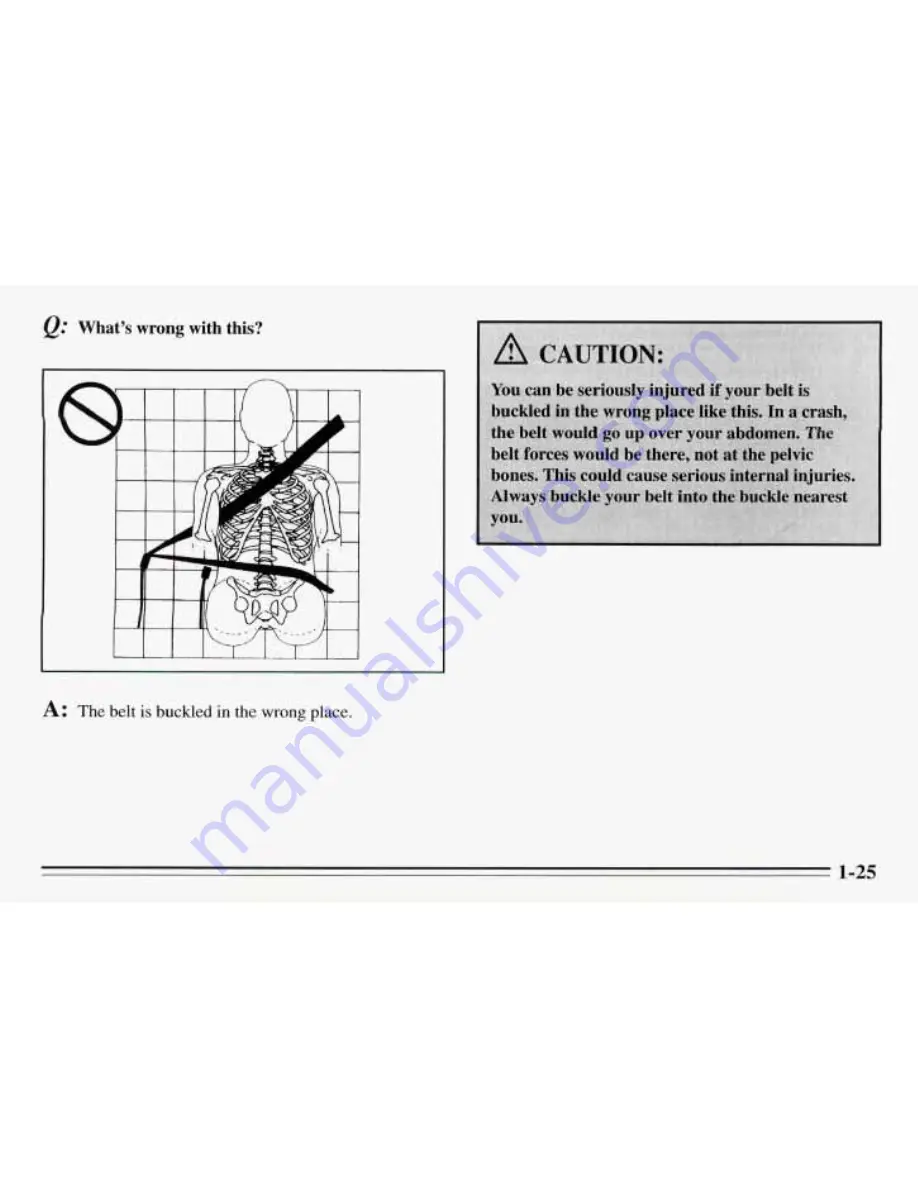 Pontiac 1995 Trans Sport Owner'S Manual Download Page 32