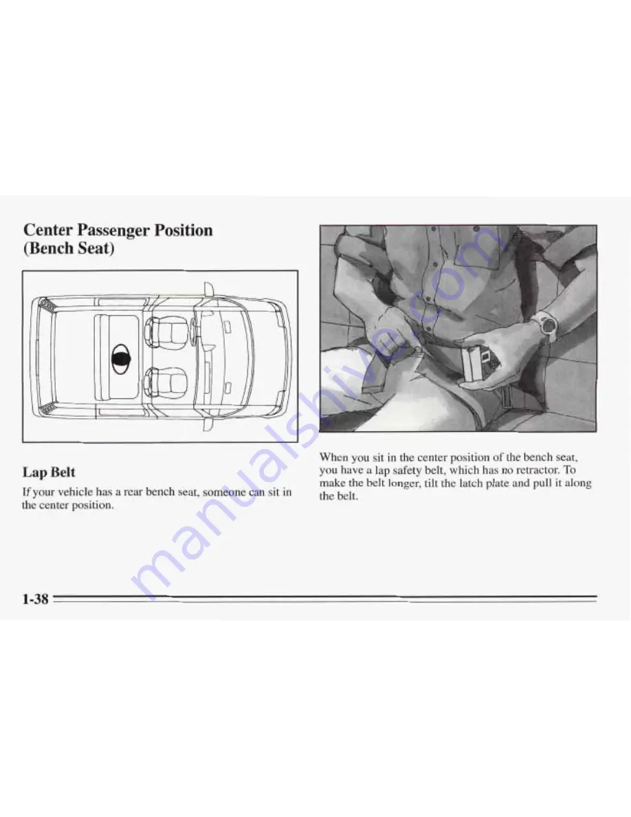 Pontiac 1995 Trans Sport Owner'S Manual Download Page 45