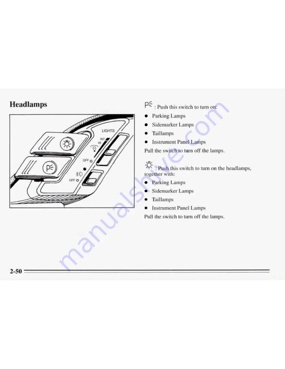 Pontiac 1995 Trans Sport Owner'S Manual Download Page 121