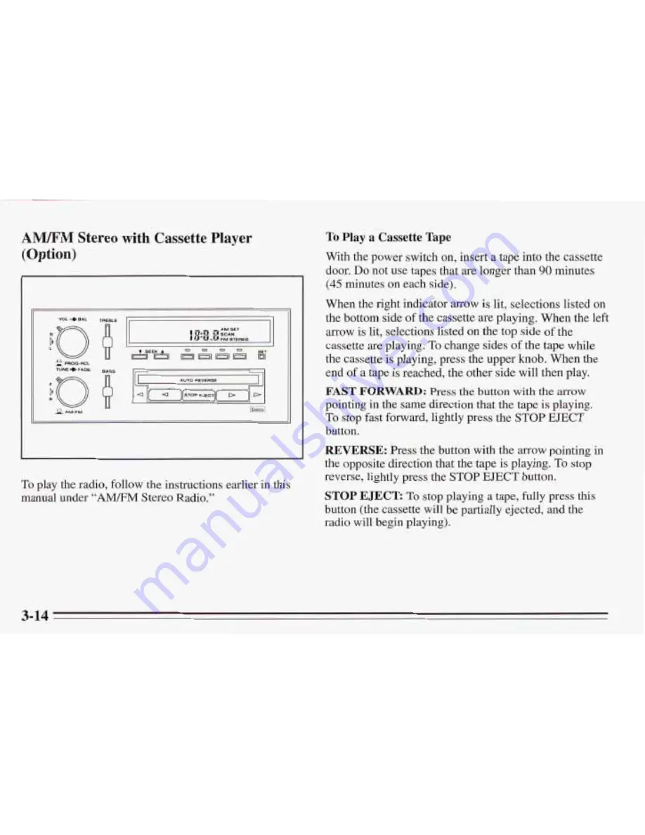 Pontiac 1995 Trans Sport Owner'S Manual Download Page 177