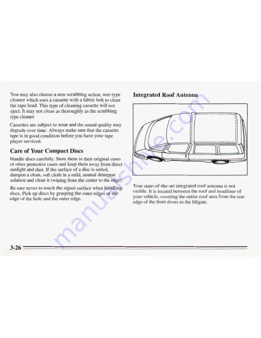 Pontiac 1995 Trans Sport Owner'S Manual Download Page 189