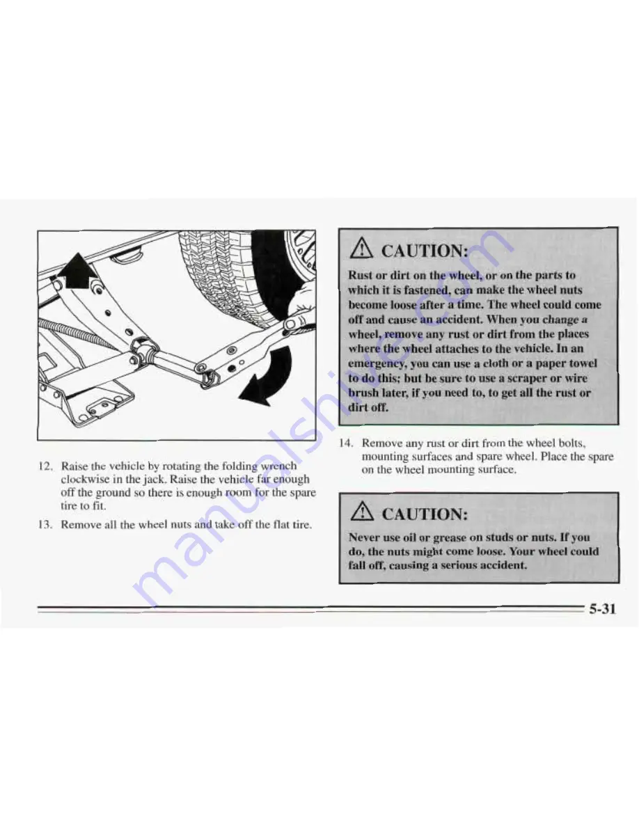 Pontiac 1995 Trans Sport Owner'S Manual Download Page 262