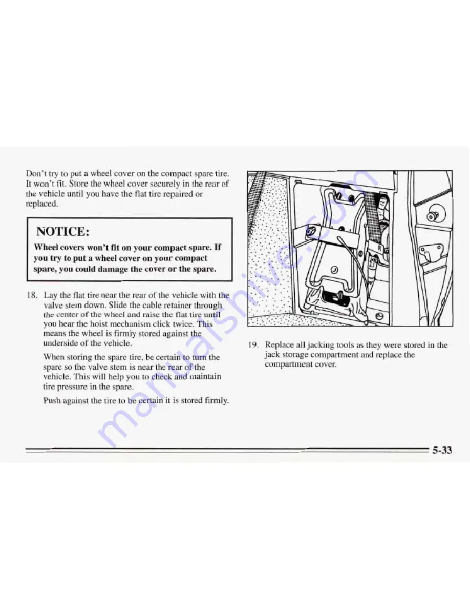 Pontiac 1995 Trans Sport Owner'S Manual Download Page 264