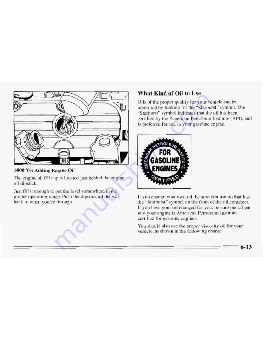 Pontiac 1995 Trans Sport Owner'S Manual Download Page 282