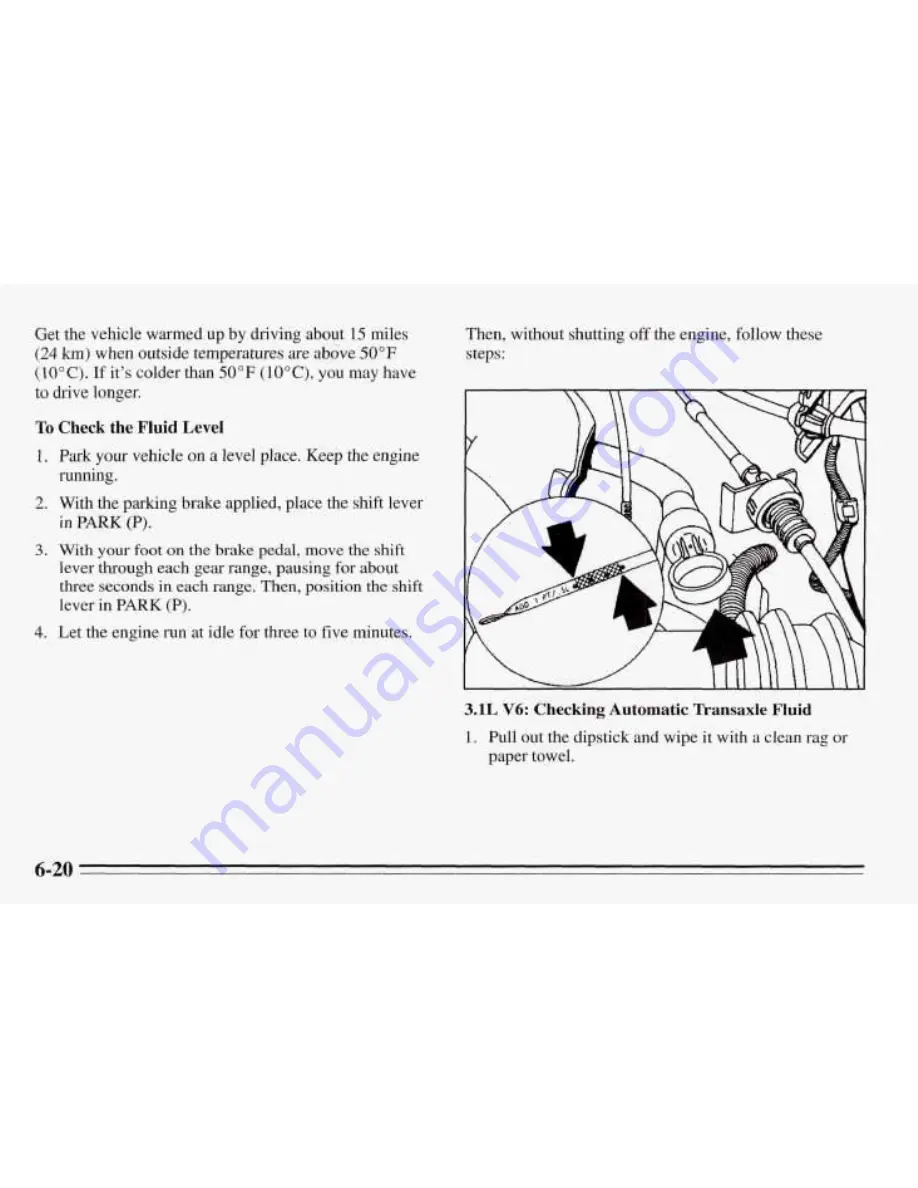 Pontiac 1995 Trans Sport Owner'S Manual Download Page 289