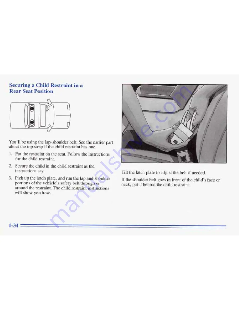 Pontiac 1996 Firebird Owner'S Manual Download Page 41