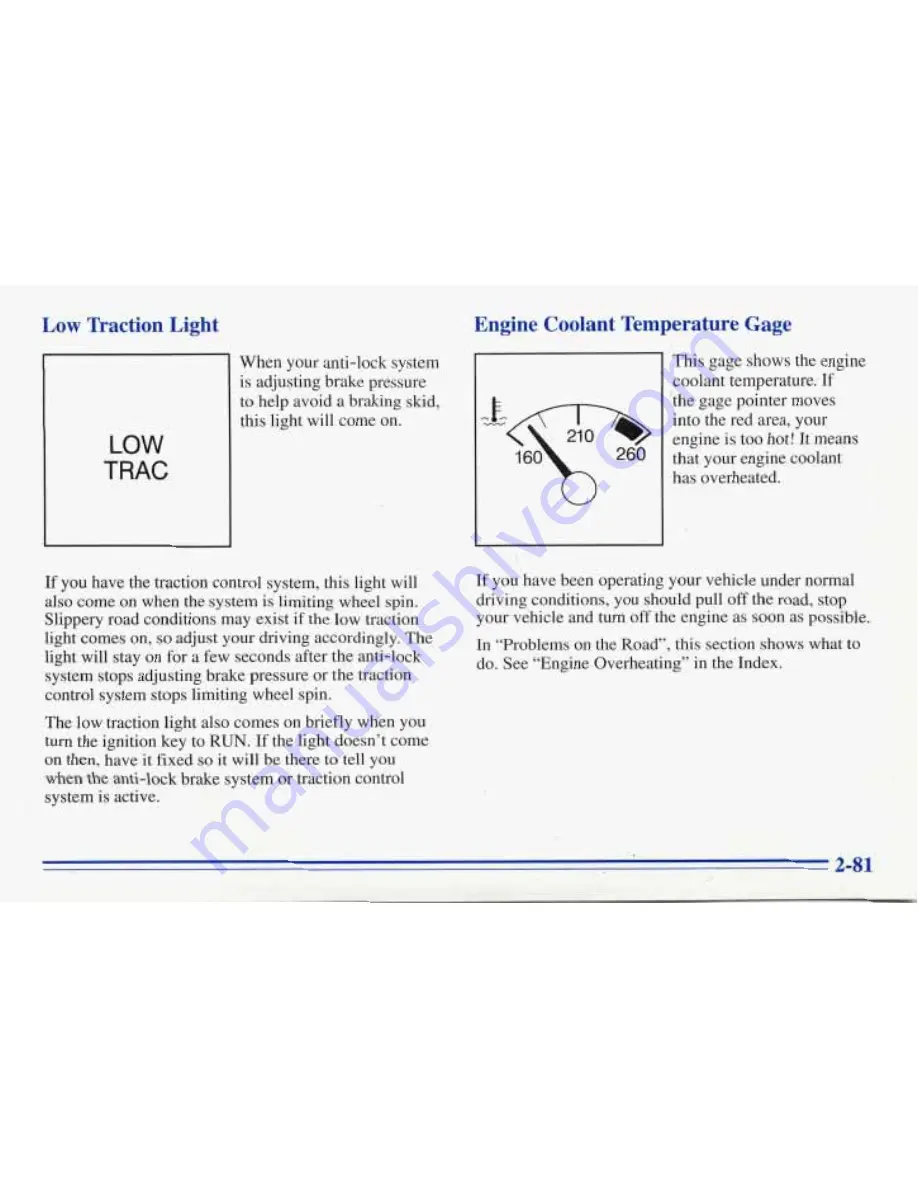 Pontiac 1996 Firebird Owner'S Manual Download Page 130