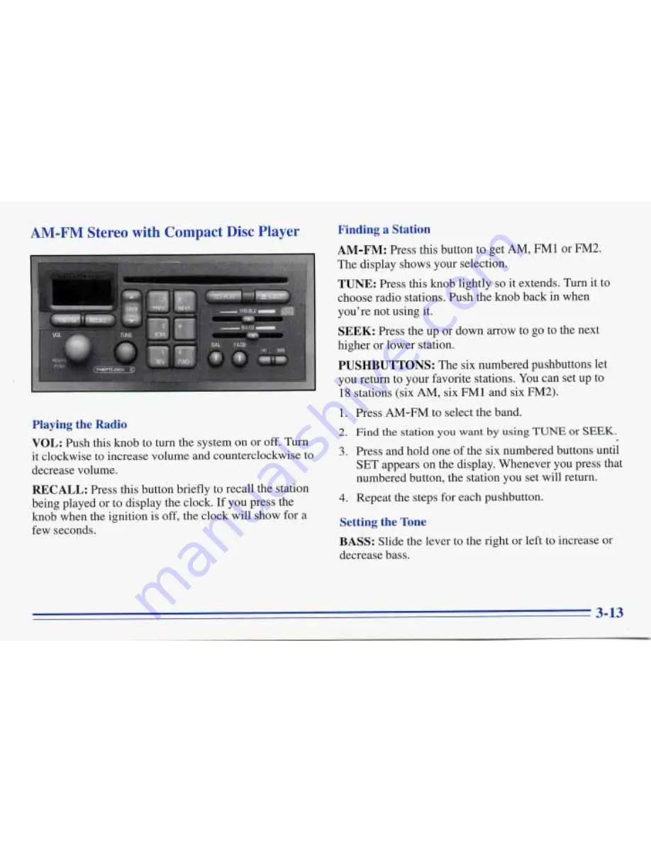 Pontiac 1996 Firebird Owner'S Manual Download Page 150