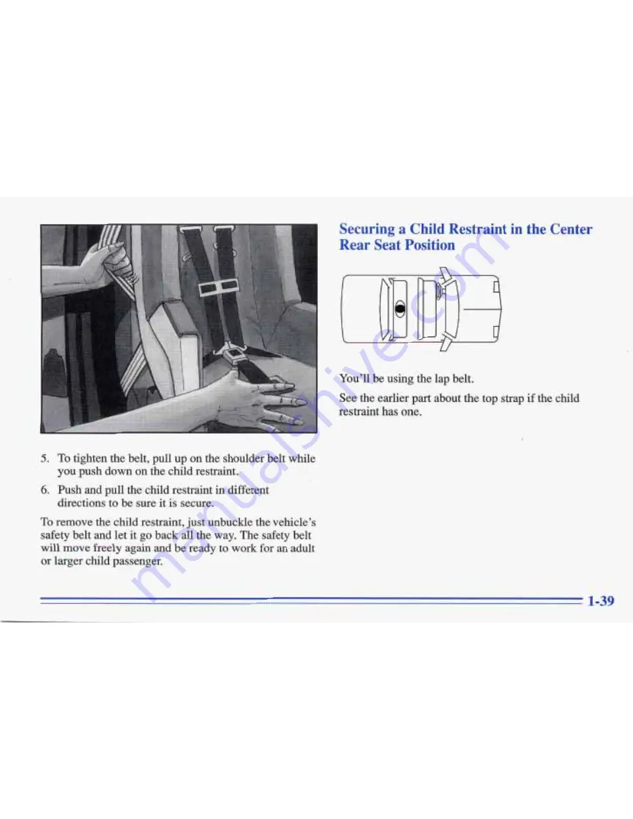 Pontiac 1996 Grand Am Owner'S Manual Download Page 47