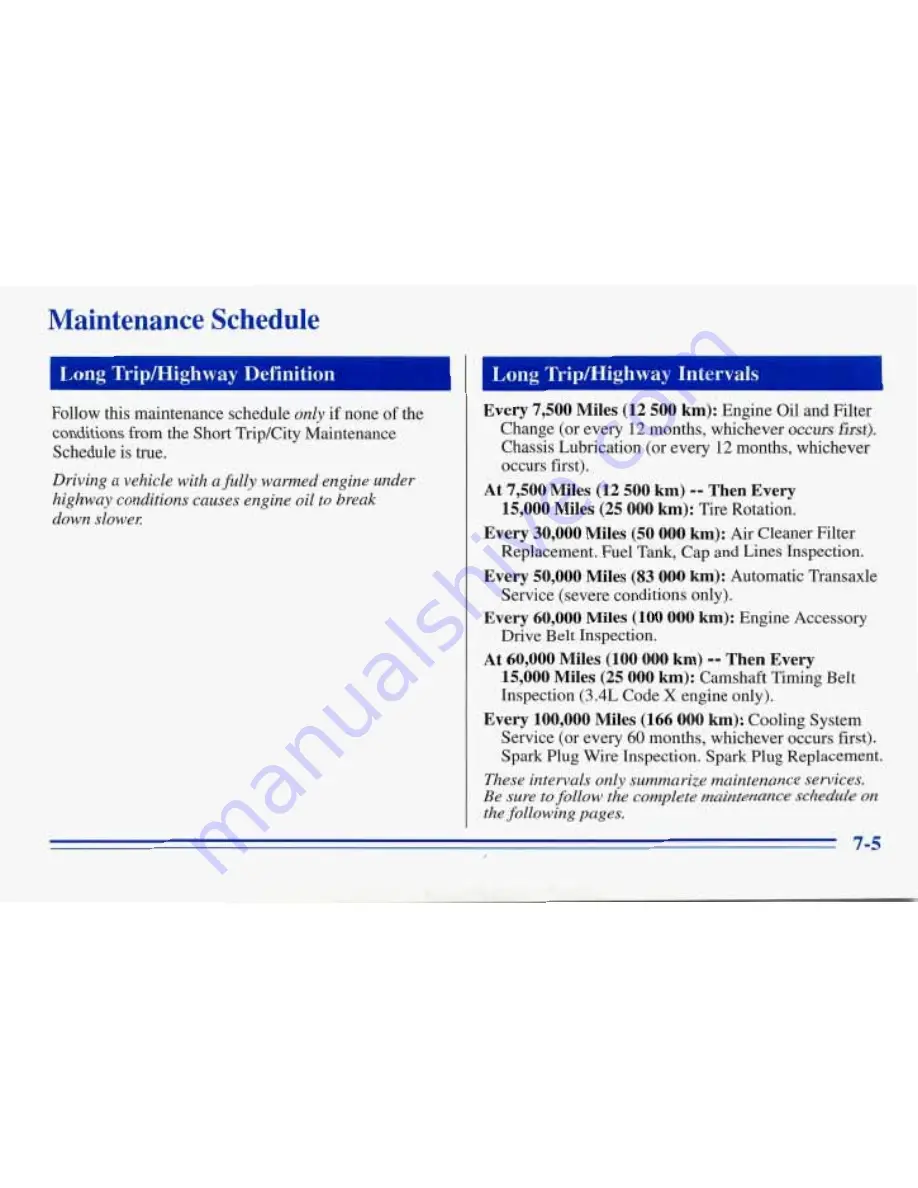 Pontiac 1996 Grand Prix Owner'S Manual Download Page 308