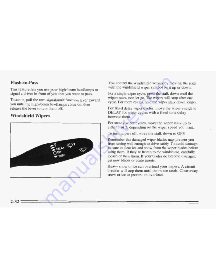 Pontiac 1996 Sunfire Owner'S Manual Download Page 85