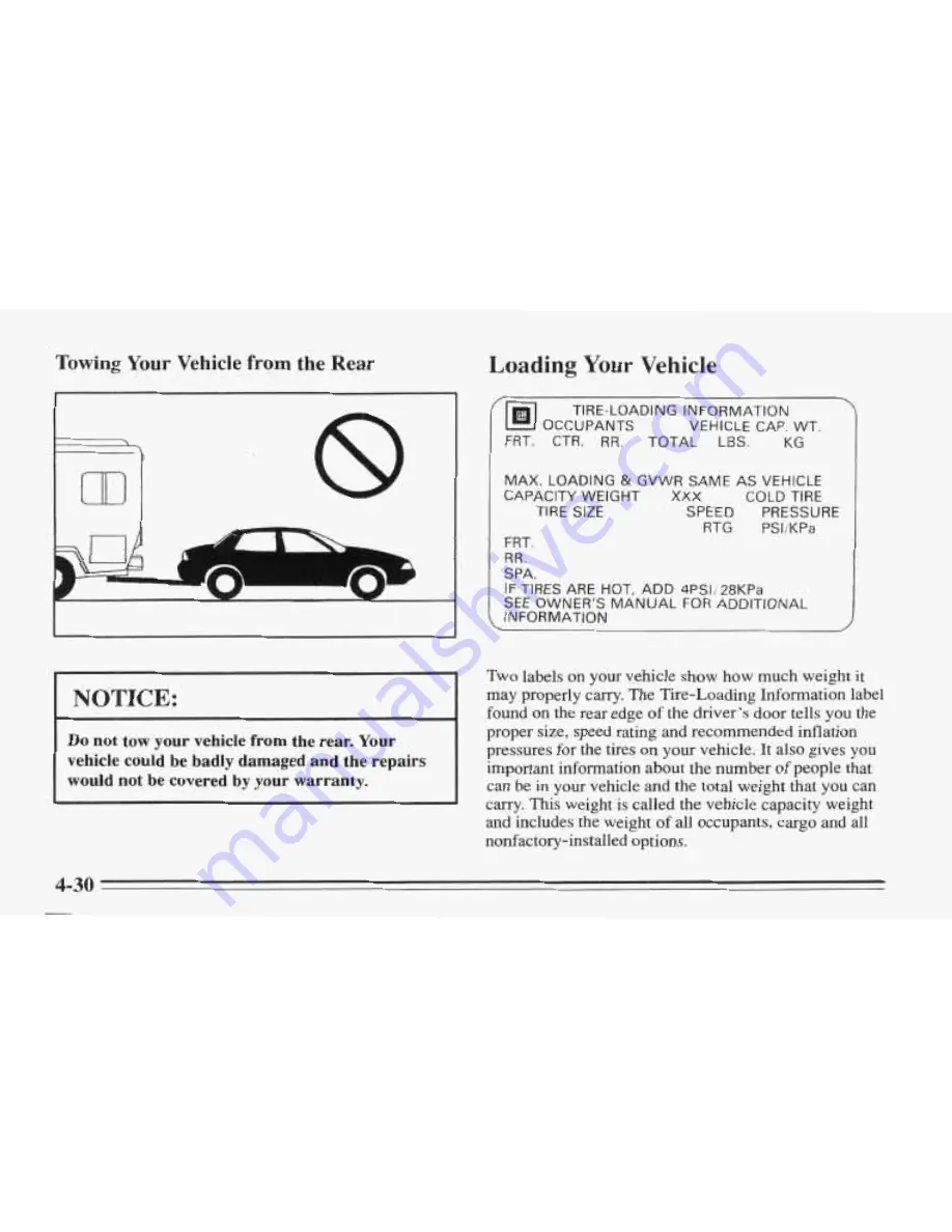 Pontiac 1996 Sunfire Owner'S Manual Download Page 179