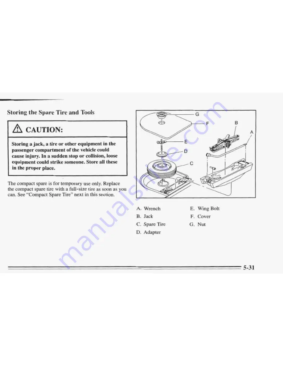 Pontiac 1996 Sunfire Owner'S Manual Download Page 220