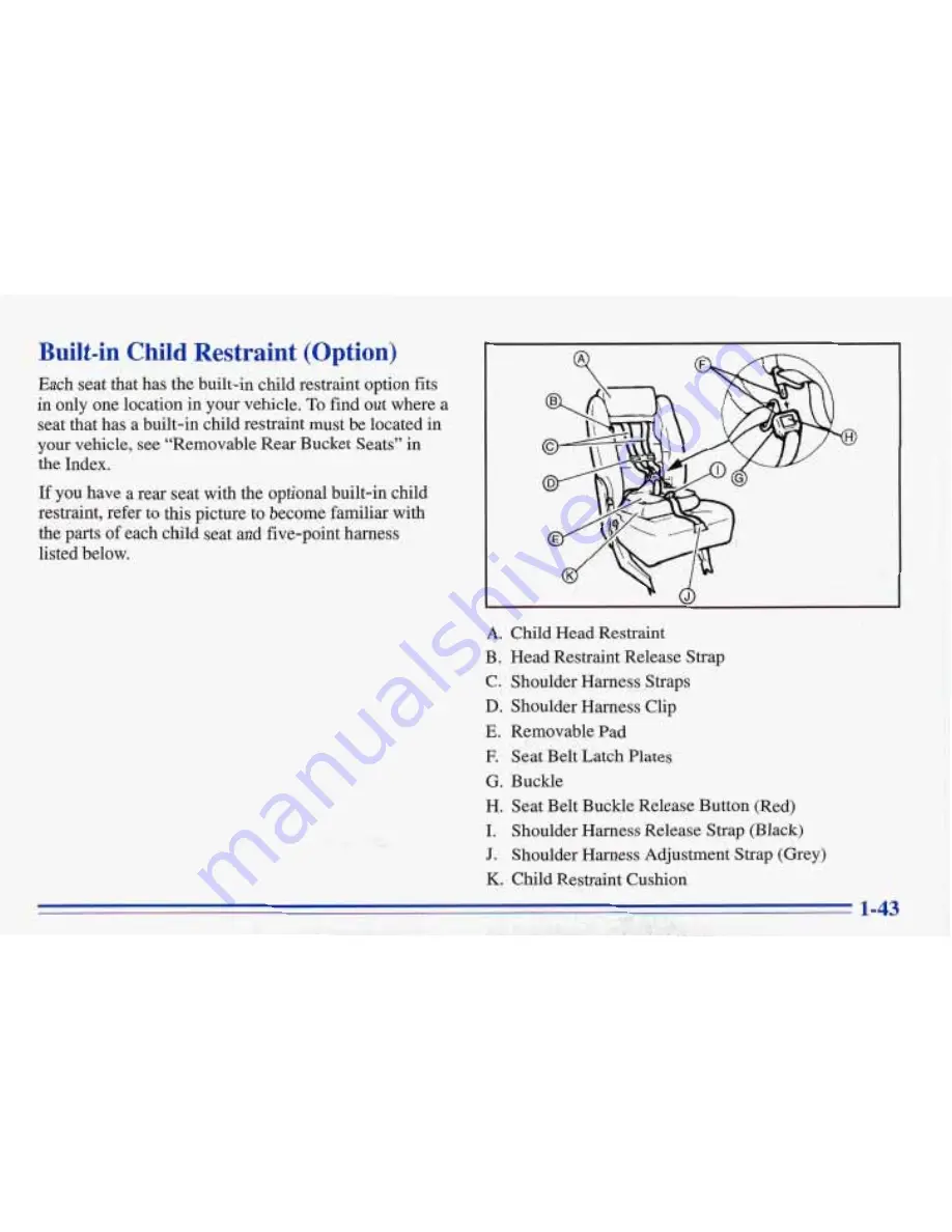 Pontiac 1996 Trans Sport Owner'S Manual Download Page 51