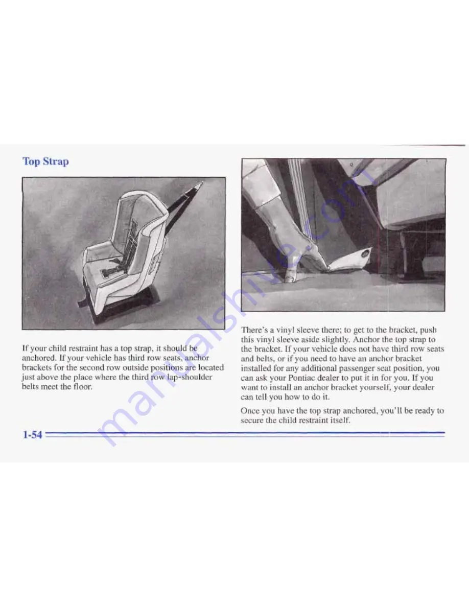 Pontiac 1996 Trans Sport Owner'S Manual Download Page 62