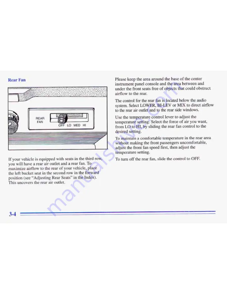 Pontiac 1996 Trans Sport Owner'S Manual Download Page 162