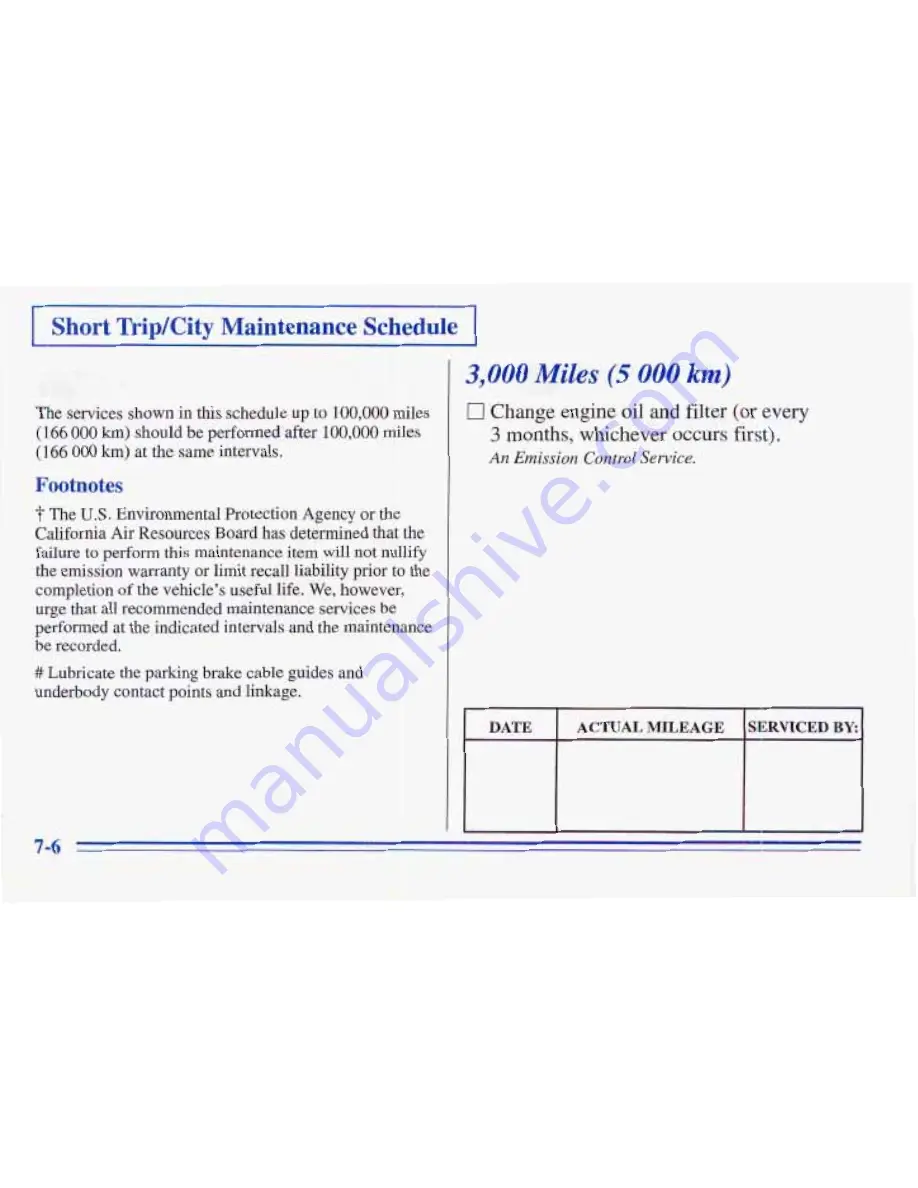 Pontiac 1996 Trans Sport Owner'S Manual Download Page 326